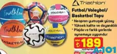TRİATHLON FUTBOL/VOLEYBOL/BASKETBOL TOPU TRİATHLON FUTBOL/VOLEYBOL/BASKETBOL TOPU